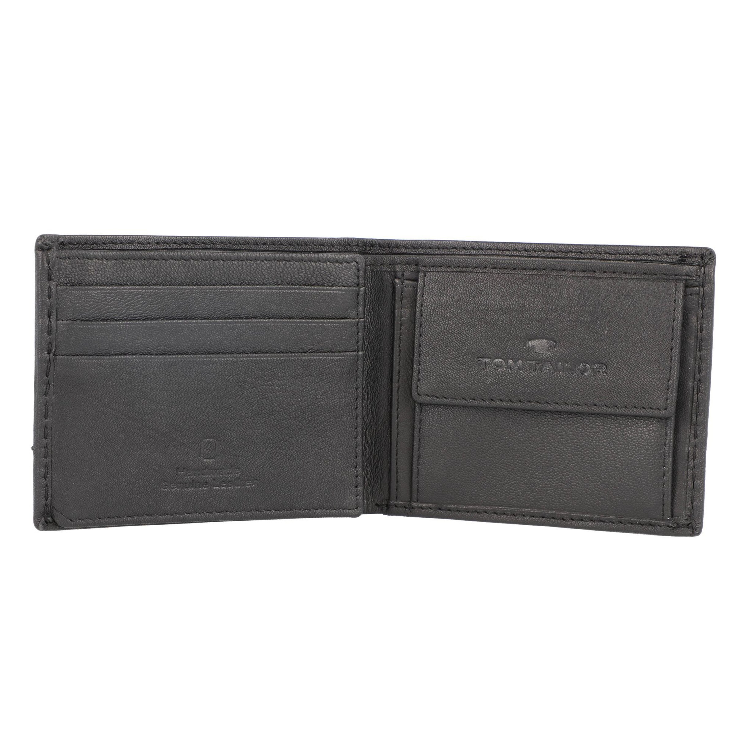 TOM TAILOR Wallet 'Kai' in Black