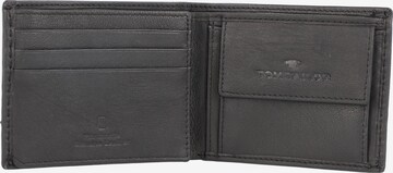 TOM TAILOR Wallet 'Kai' in Black