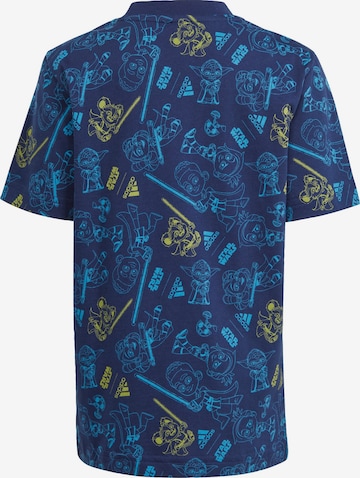 ADIDAS SPORTSWEAR Functioneel shirt 'Adidas x Star Wars Young Jedi' in Blauw