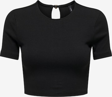 T-shirt 'RENE' ONLY en noir : devant