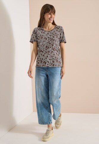 CECIL T-Shirt in Braun
