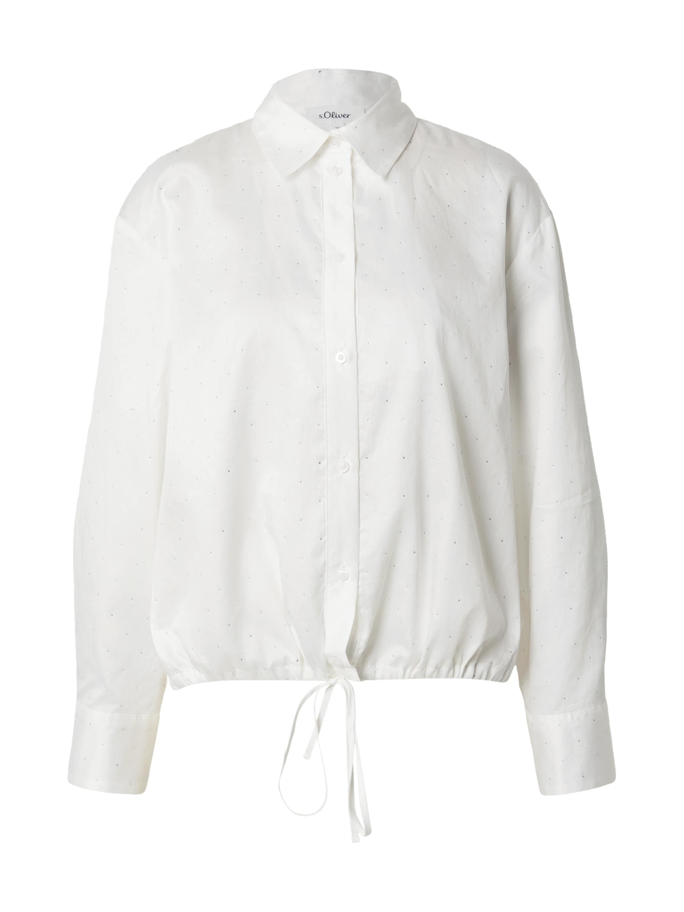 balts s.Oliver Blūze: no priekšpuses