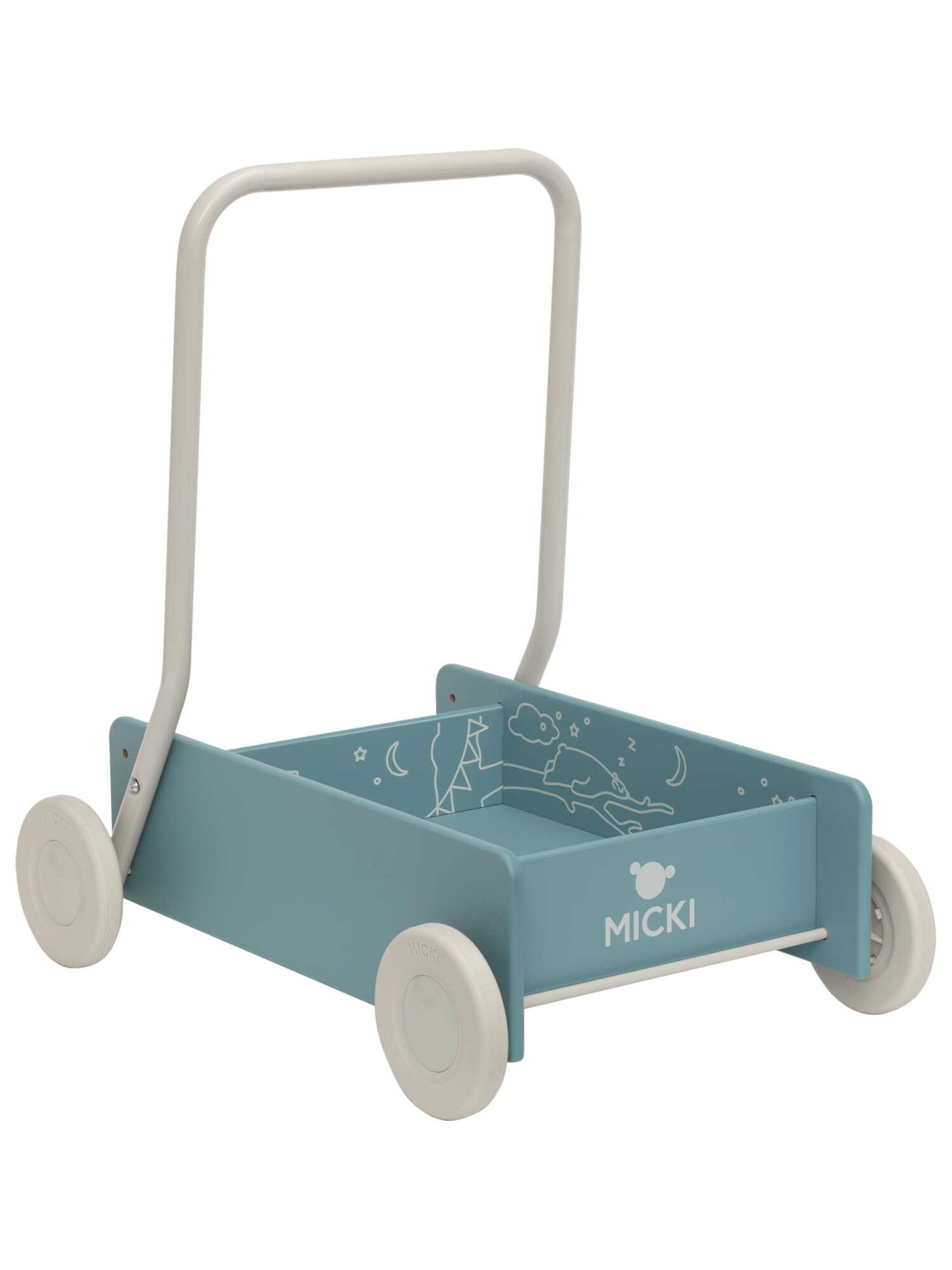 Micki Lauflernwagen in Blau: Vorderseite