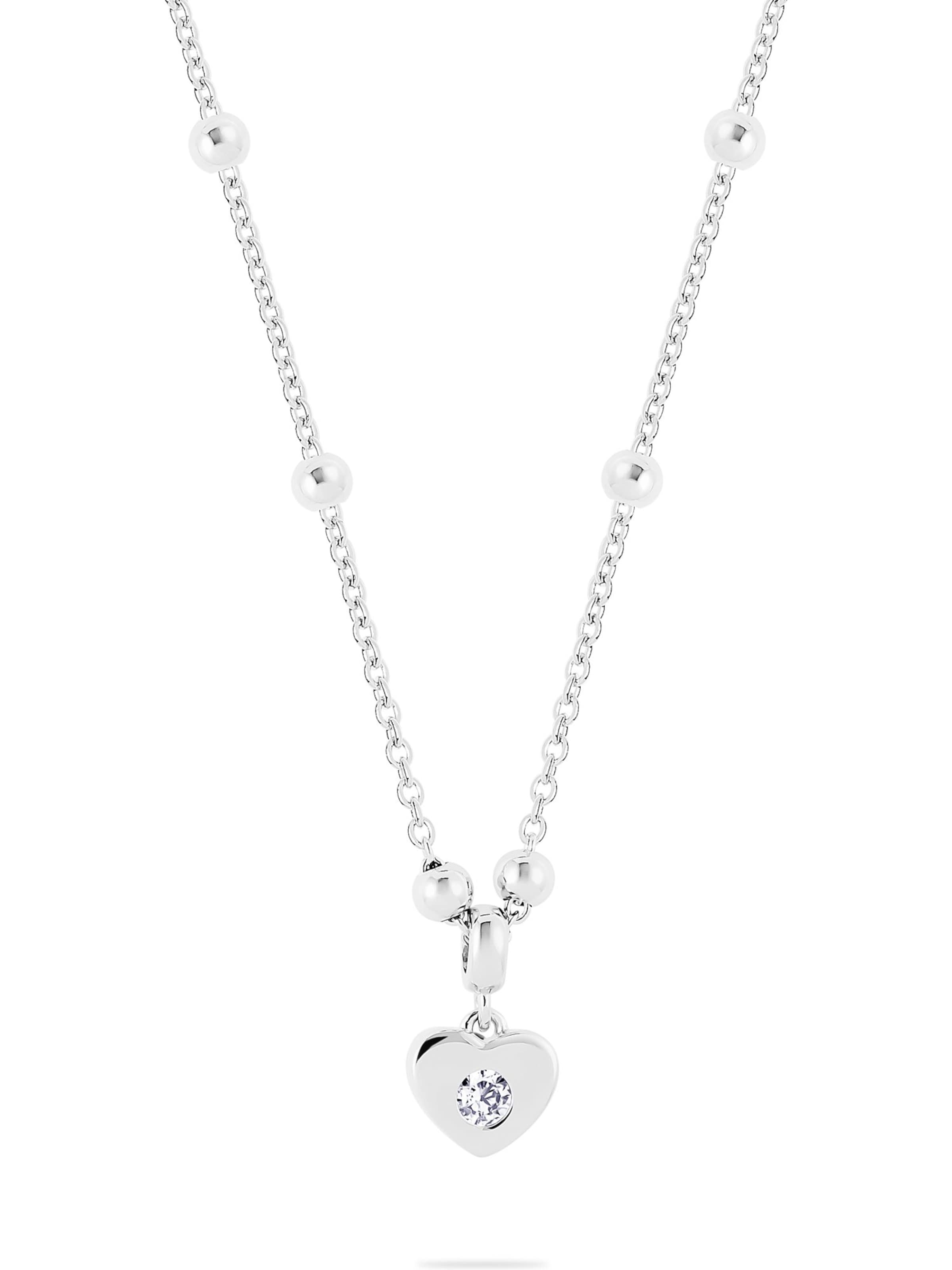 JETTE Necklace in Silver: front