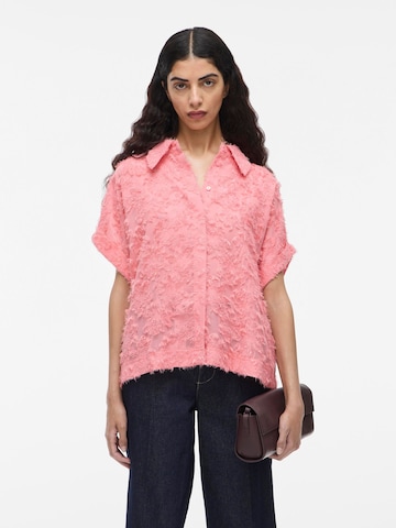 Chemisier ROUGE EDIT en rose : devant