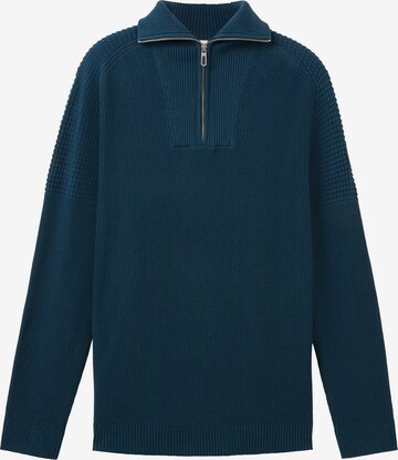 TOM TAILOR Sweater in Green: front