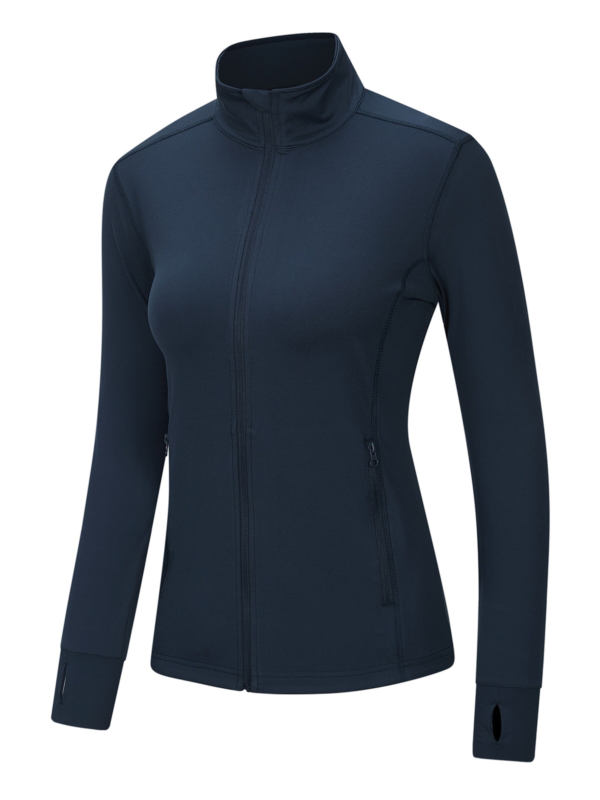 33,000ft Training Jacket '33,000ft Womens Running Jacket' in Blue: front