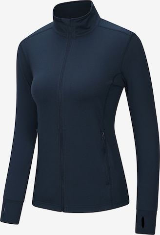 33,000ft Training Jacket '33,000ft Womens Running Jacket' in Blue: front