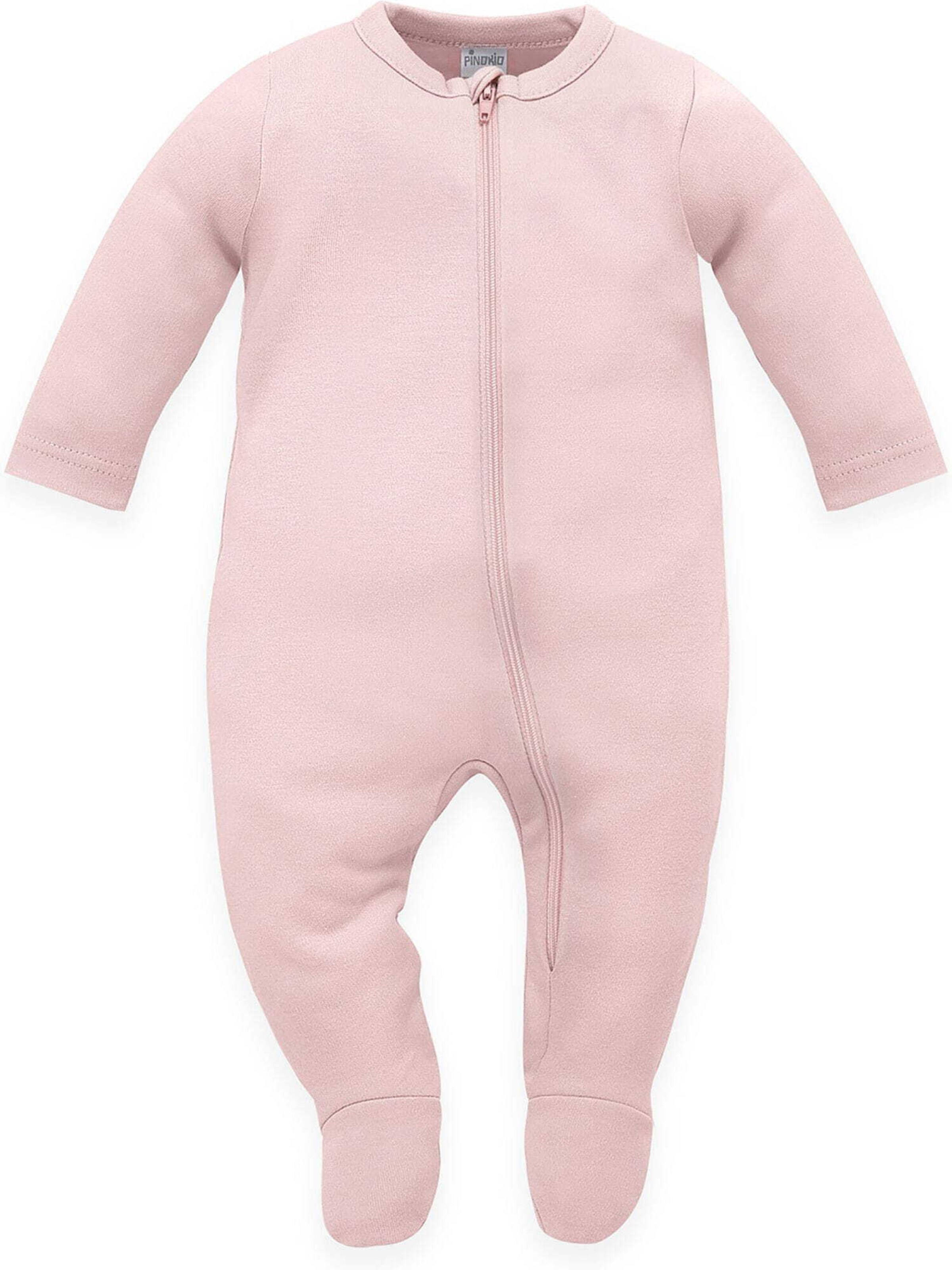 Pinokio Strampler 'Lovely Day' in Pink: Vorderseite