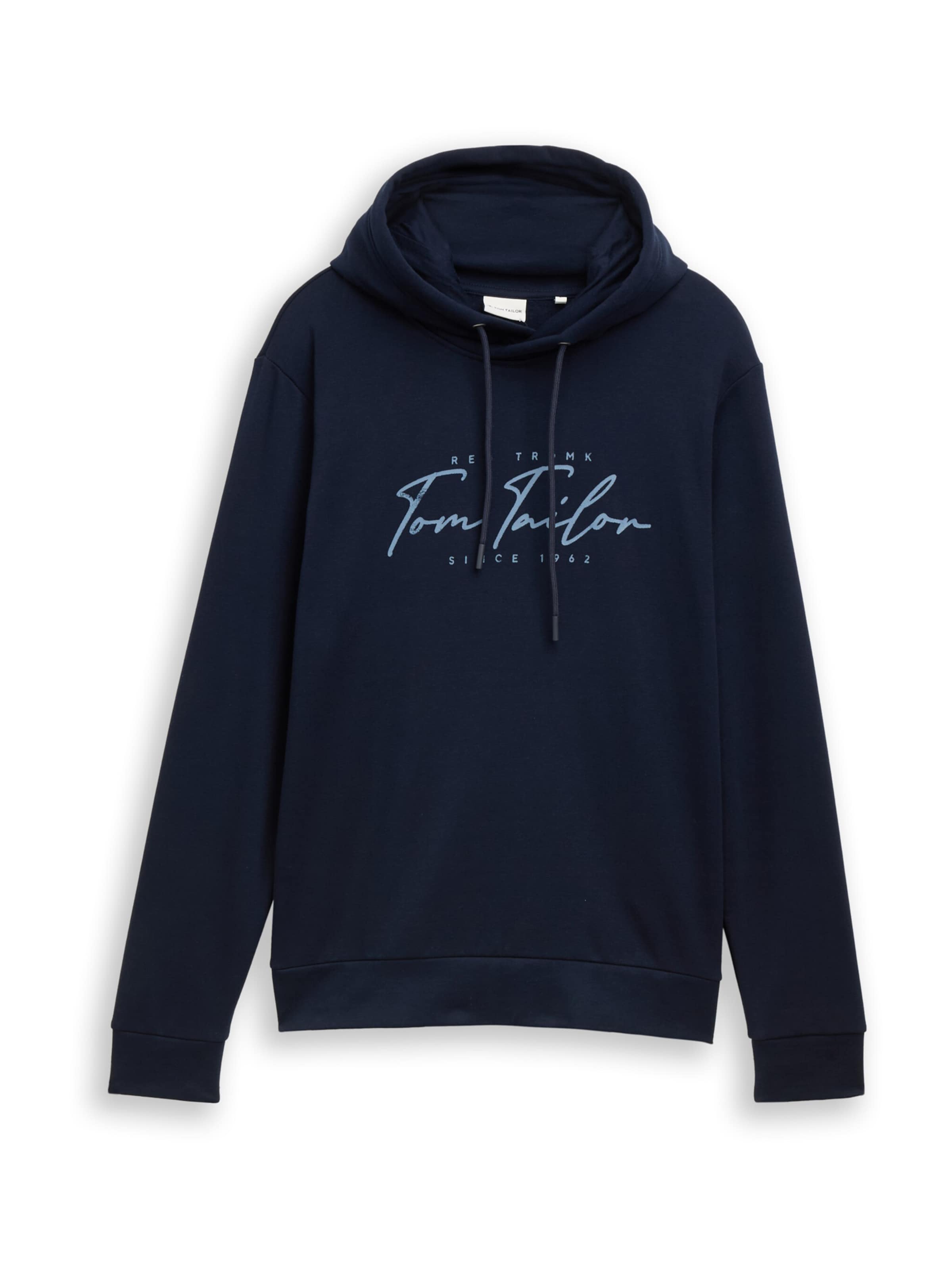 TOM TAILOR Sweatshirt in Blue: front