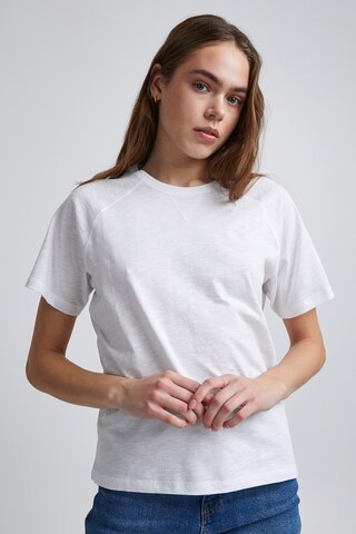 PULZ Jeans Shirt 'BRIT' in White: front
