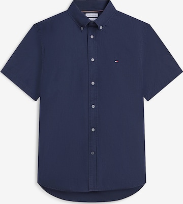 TOMMY HILFIGER Regular Fit Hemd in Blau: Vorderseite