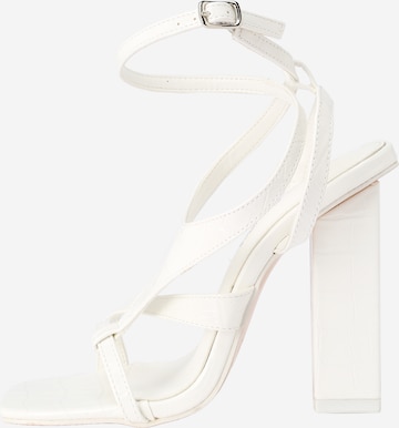 Public Desire Sandalen met riem 'BRING IT' in Wit