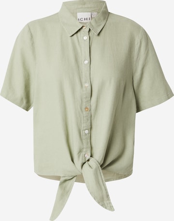 ICHI Pluus 'IHLinno', värv roheline: eest vaates