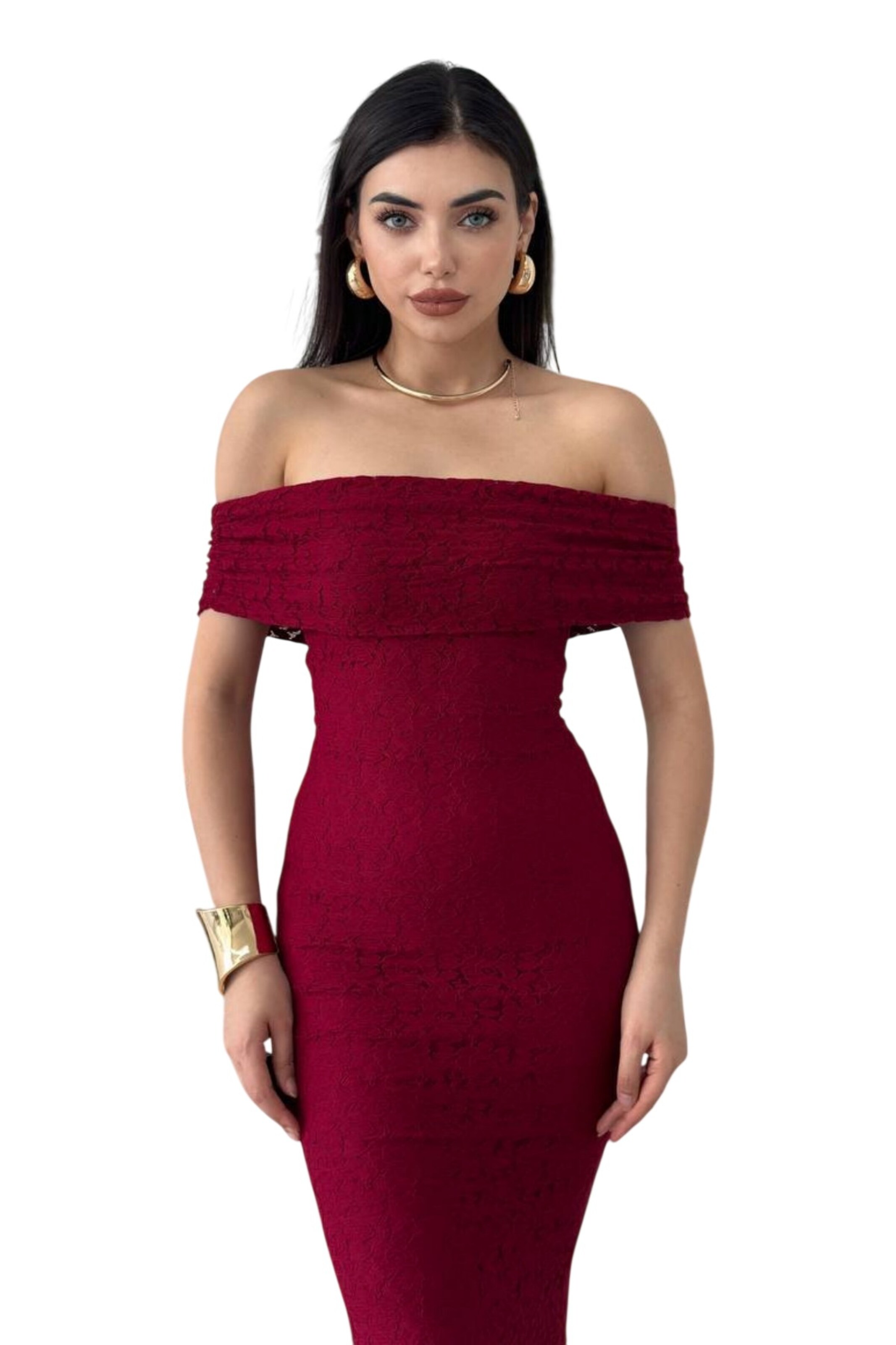 WOMAN VISION Kleid in Rot