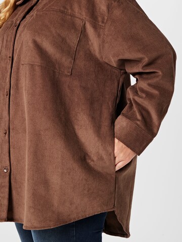 Cotton On Curve Between-Season Jacket in Brown