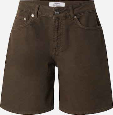 RÆRE by Lorena Rae Regular Farkut värissä ruskea: etupuoli