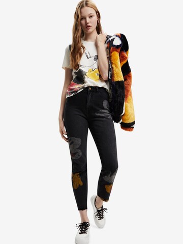 Desigual Regular Jeans in Zwart