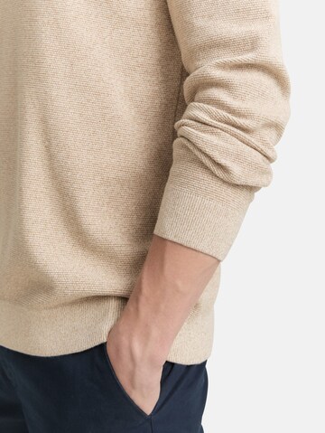 Pull-over TOM TAILOR en beige