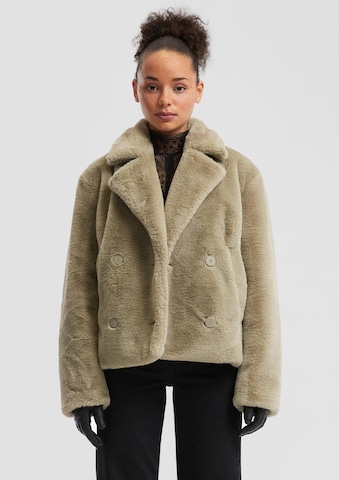 QS Tussenjas in Beige: voorkant