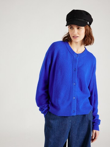 Cardigan 'Damsville' AMERICAN VINTAGE en bleu : devant