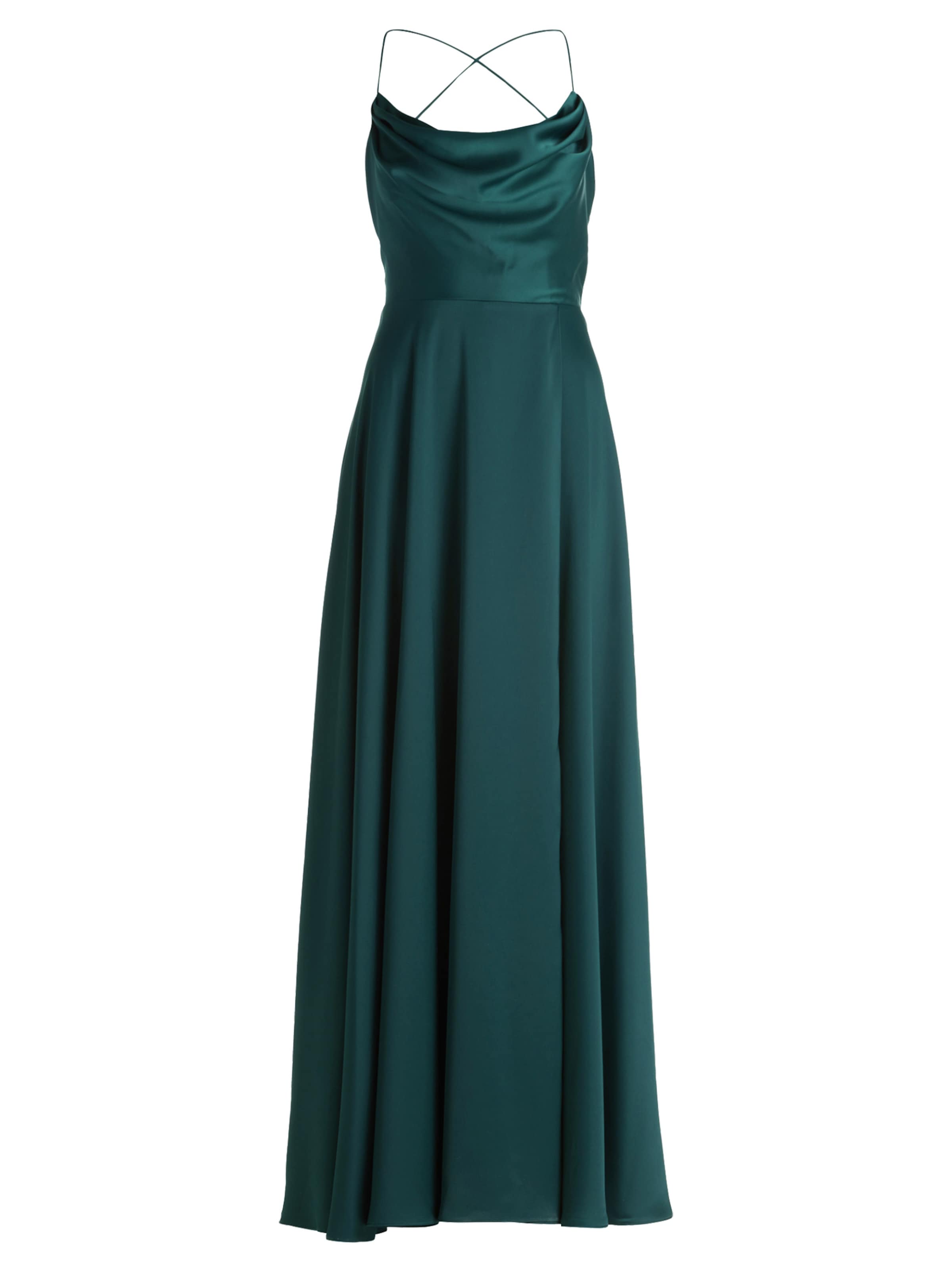 Abito da sera di Vera Mont in verde: frontale