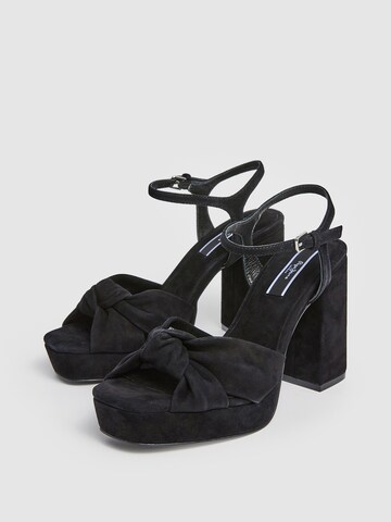 Pepe Jeans Sandale ' LENNY BOW ' in Schwarz