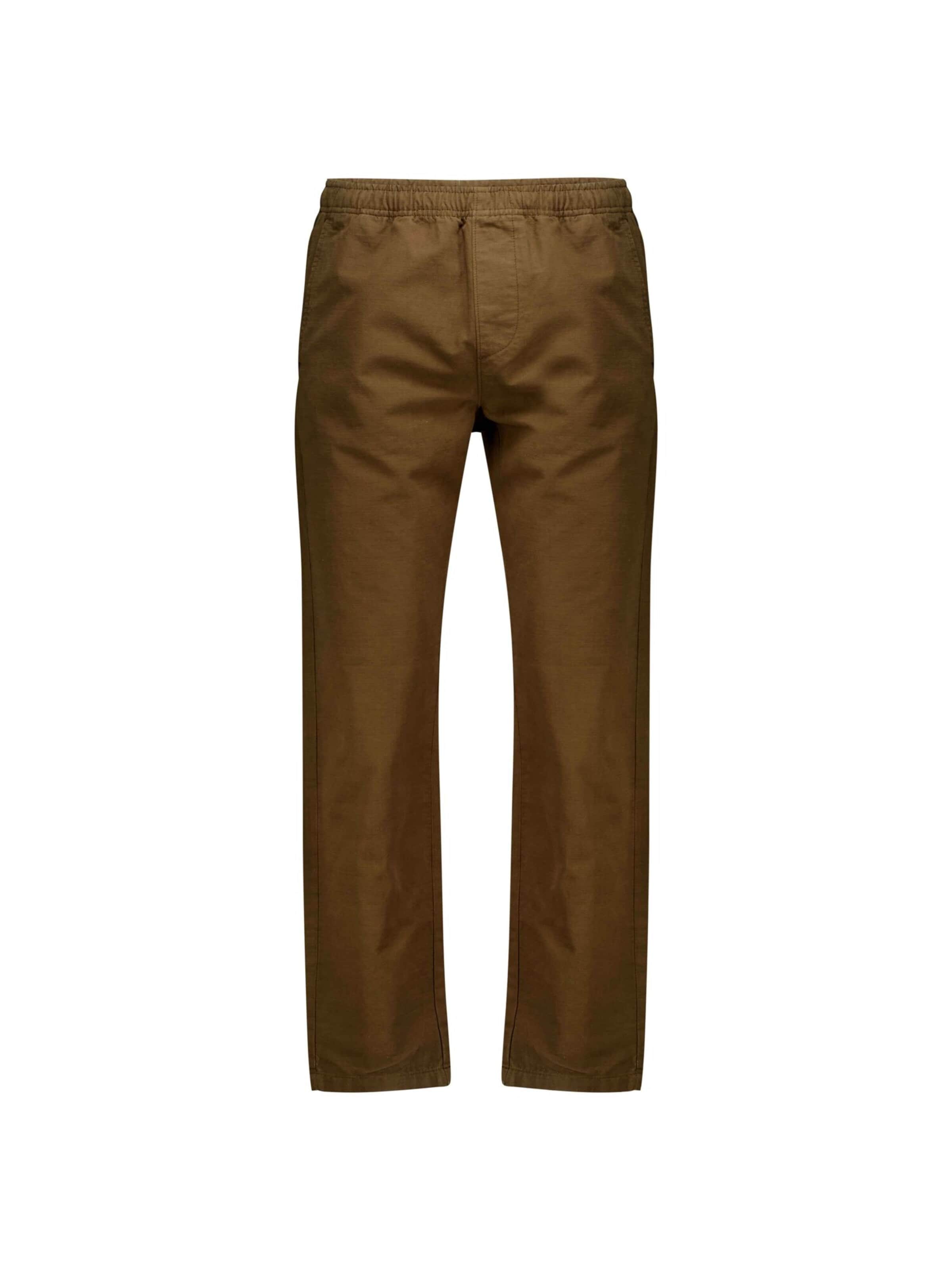 Loosefit Pantalon Deeluxe en marron : devant
