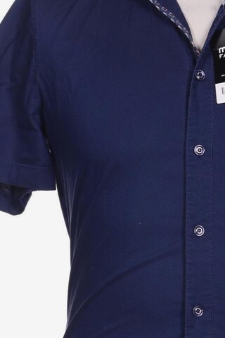 OLYMP Button Up Shirt in XS in Blue