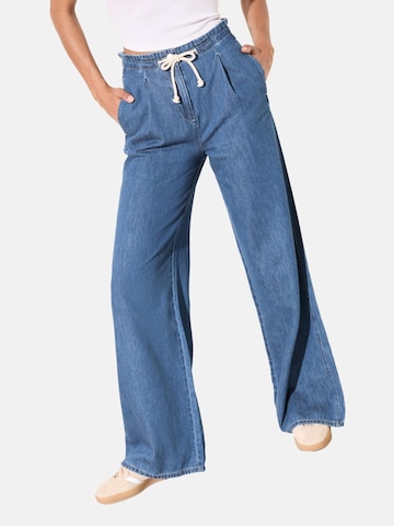 Friends Like These Широкий Джинсы с плиссировкой в Синий: спереди