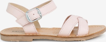 Sandales Pisamonas en rose : devant