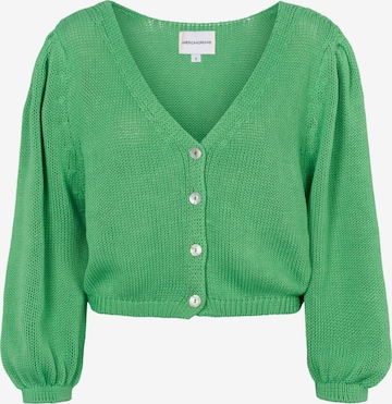 americandreams Knit Cardigan 'Manda' in Green: front