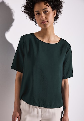 STREET ONE Bluse in Grün