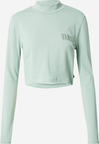 T-shirt VANS en vert : devant