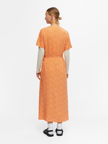 OBJECT - Vestido 'EMA ELISE' em laranja