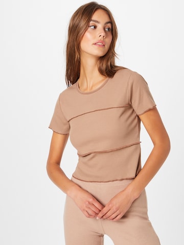 HOLLISTER Shirt in Beige: front