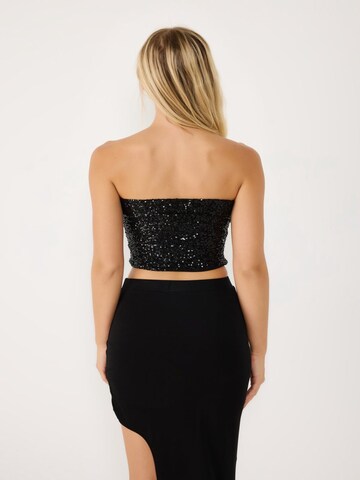 No Matter What Top in Schwarz