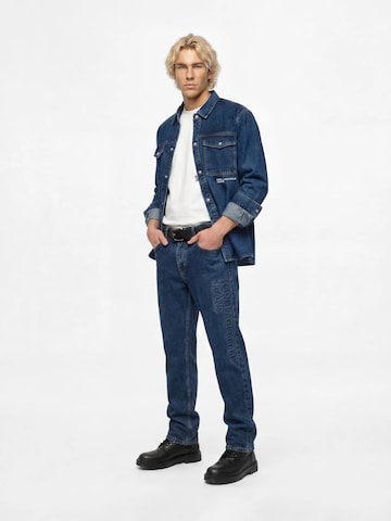 KARL LAGERFELD JEANS Štandardný strih Džínsy - Modrá