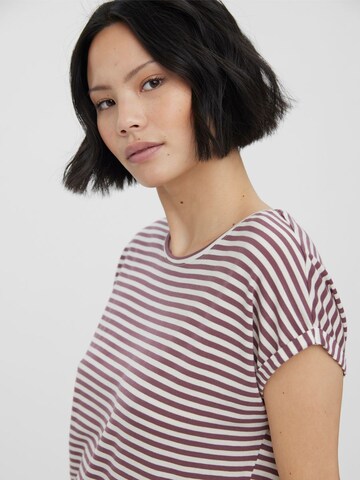 VERO MODA Shirt 'VMAva' in Brown