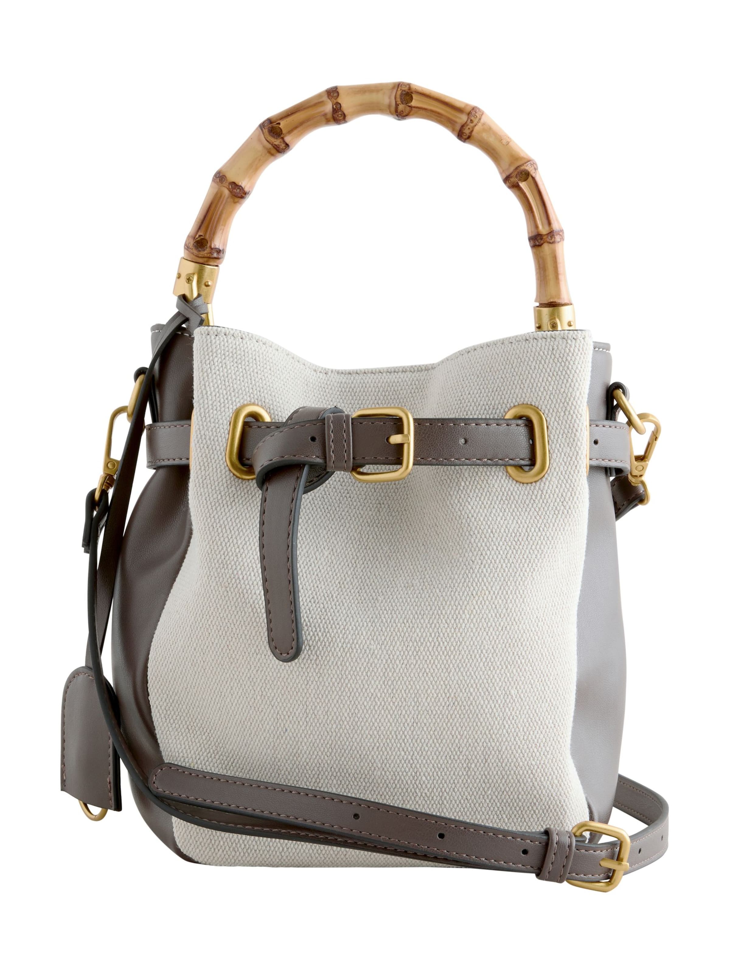 Next Sakiewka w kolorze szary: przód