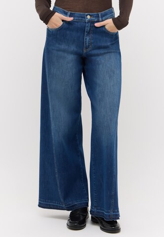 Angels Wide leg Jeans in Blue: front