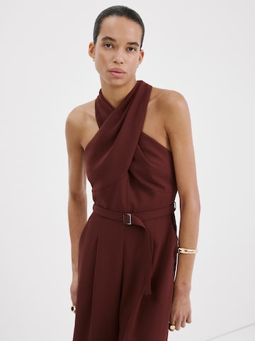 MANGO Jumpsuit 'Jane' in Rood