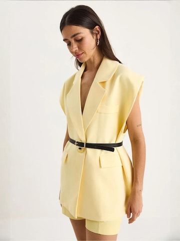 Bianco Lucci Bodywarmer 'Westen' in Geel