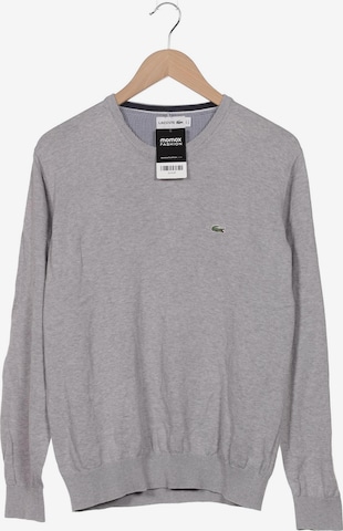 LACOSTE Sweater & Cardigan in L in Grey: front