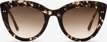 Occhiali da sole 'Sofia Crystal Tortoise Brown' di Kapten & Son in marrone