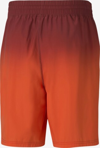 PUMA Regular Sportshorts in Orange