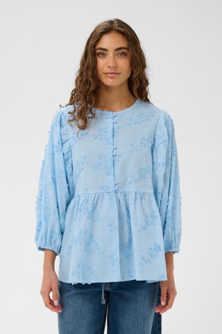 CULTURE Blouse 'CUMoni Neda' in Blue: front