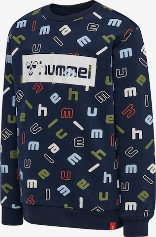 Hummel Sportief sweatshirt 'Letters' in Blauw