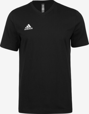 ADIDAS SPORTSWEAR Performance Shirt 'Entrada 22' in Black: front