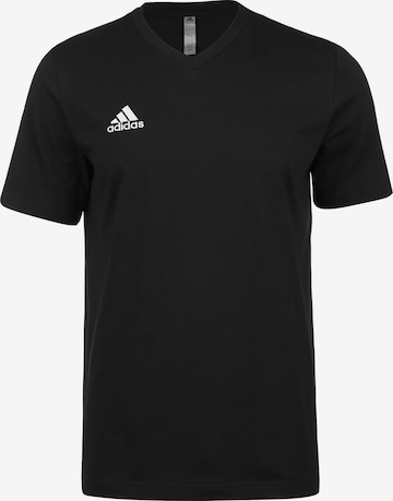 ADIDAS SPORTSWEAR Performance Shirt 'Entrada 22' in Black: front